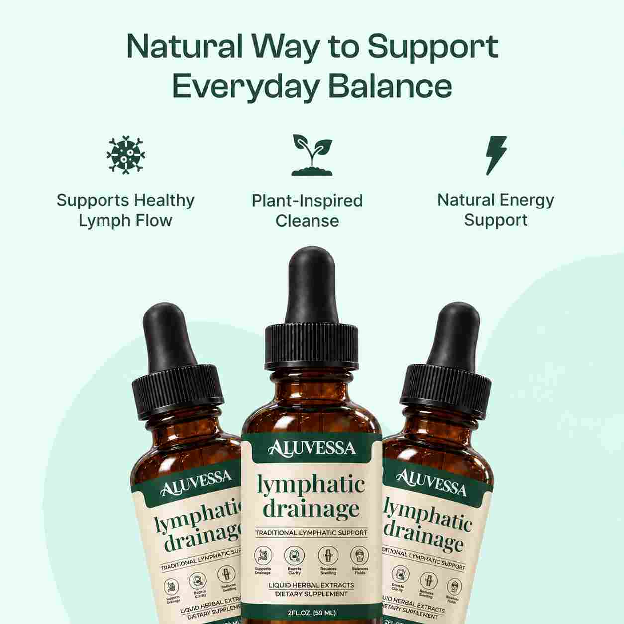 Aluvessa® Lymphatic Drainage Drops