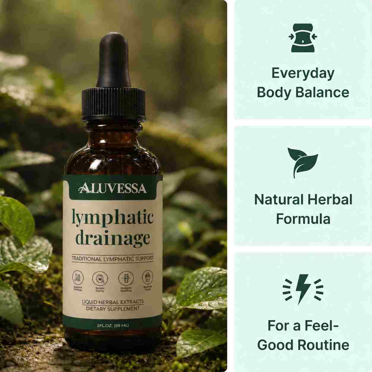Aluvessa® Lymphatic Drainage Drops